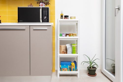 Dea Home LINDA négy szintes polcos állvány