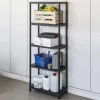 Toomax Universal pro 73-5 műanyag ötszintes polc - fekete