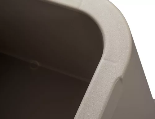 Toomax Petra műanyag asztal + tároló - tópszín