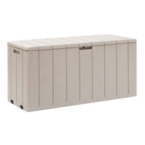  Toomax Bravo 270 literes műanyag kerti tárolódoboz - világos szürke