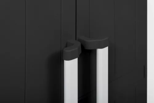 Toomax Garage midi high utility black beltéri szekrény - fekete