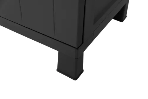Toomax Garage midi high utility black beltéri szekrény - fekete
