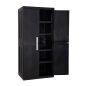 Toomax GARAGE MEGA HIGH műanyag szekrény – fekete