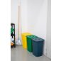   DEA home eco műanyag szemetes készlet szelektív hulladékokhoz 3x50L - színes