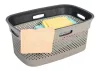 Dea home Woolly szennyeskosár 45 L - szürke/antracit
