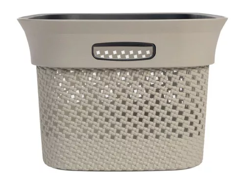 Dea home Woolly szennyeskosár 45 L - szürke/antracit