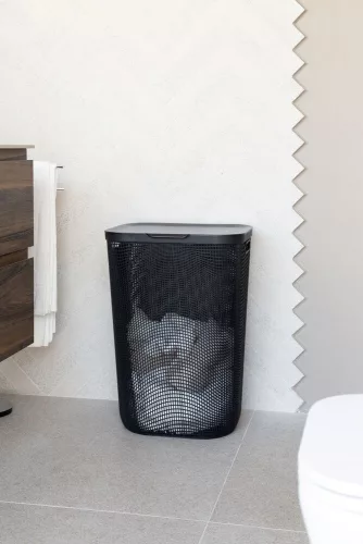 Dea home My Mesh szennyestartó 55 L - antracit