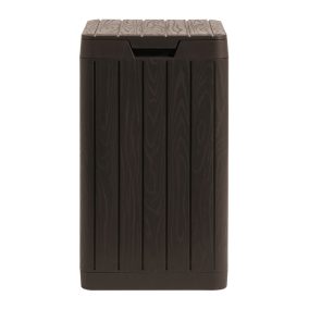   Toomax Rio garden brown 80 Literes műanyag kültéri szemetes - barna