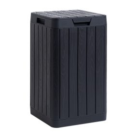   Toomax Rio garden grafit 80 Literes műanyag kültéri szemetes - grafit