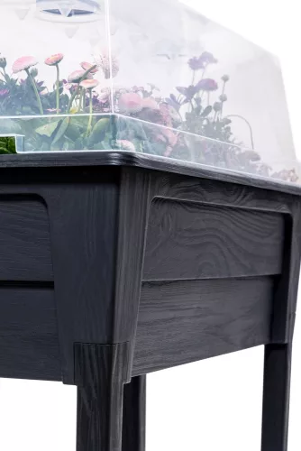 Toomax Niagara 50 literes műanyag emelt virágágyás - grafit