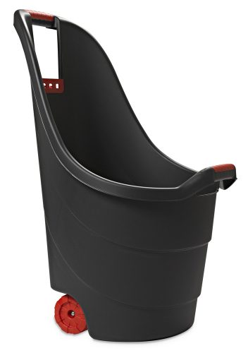TOOMAX Progress 62 literes műanyag kerti kocsi - fekete-piros