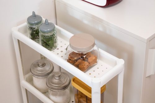 Dea Home TINA gurulós polcos állvány