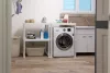 DEA home Wash & Store műanyag moduláris polcrendszer mosógépekhez - fehér