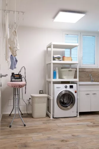 DEA home Wash & Store műanyag polcrendszer mosógépekhez - 3 polc