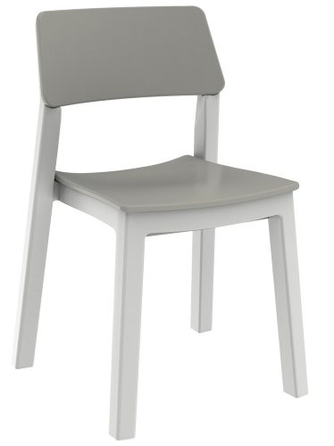 TOOMAX Bistrot italia grey műanyag kerti szék - szürke