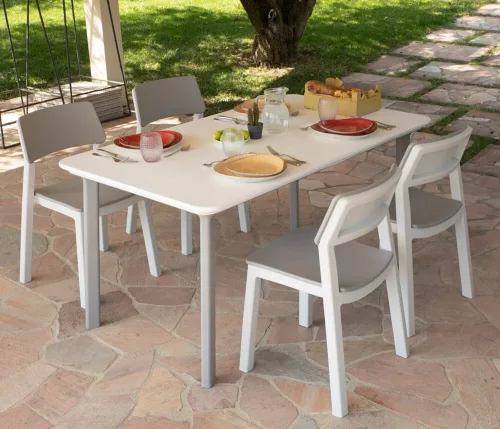 Toomax Bistrot italia grey műanyag kerti szék - szürke