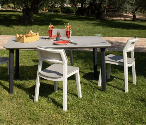 Toomax Bistrot italia grey műanyag kerti szék - szürke