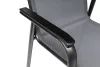 KETTLER CIRRUS alumínium rakásolható kerti szék – ezüst / szürke