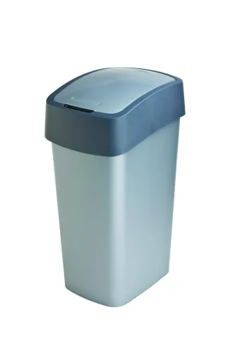 Curver FLIPBIN szemetes 45L – billenő fedeles műanyag kuka, szürke