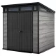 Keter PENT SIGNATURE 7×7 kerti fészer – DECOCOAT, 4,7 m², Storm Grey