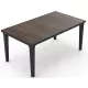 Keter DECO FUTURA kerti asztal – walnut / grafit
