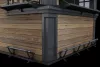 Keter DECO BAR DUO kerti bár és tároló – DECOCOAT, walnut, 2 az 1-ben