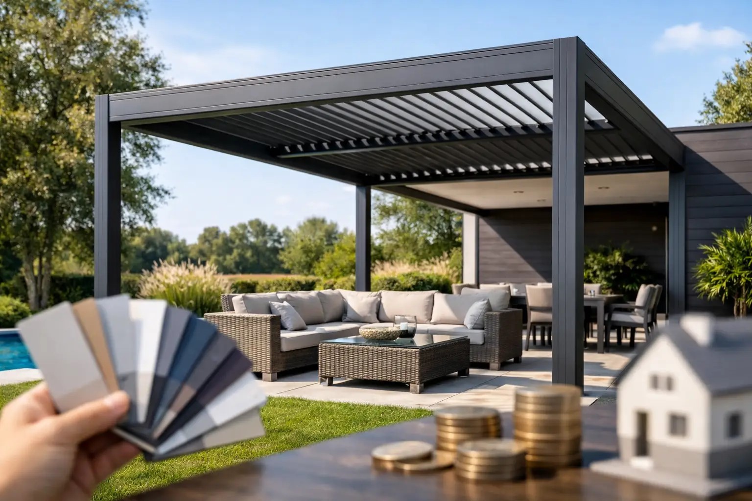 Alumínium pergola ár - mitől függ igazán?